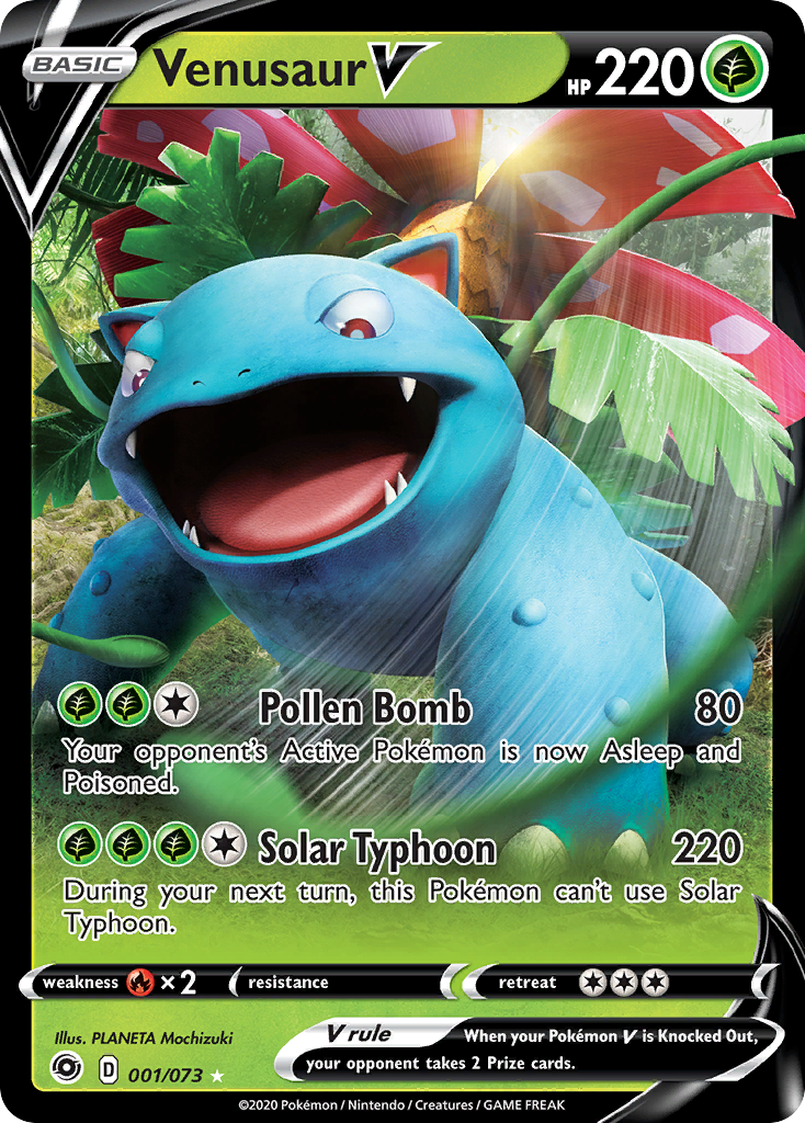 Venusaur V (001/073) [Sword & Shield: Champion's Path] | Odin's Place