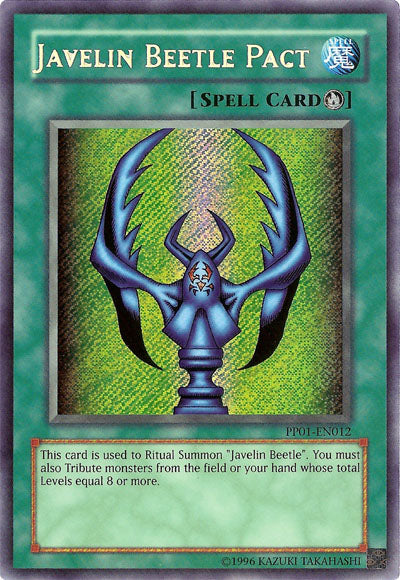 Javelin Beetle Pact [PP01-EN012] Secret Rare | Odin's Place