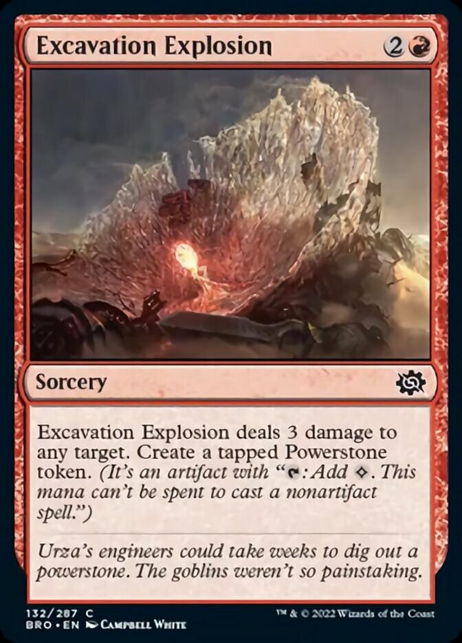 Excavation Explosion [The Brothers' War] | Odin's Place