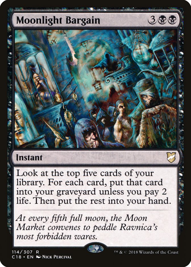 Moonlight Bargain (114) [Commander 2018] | Odin's Place