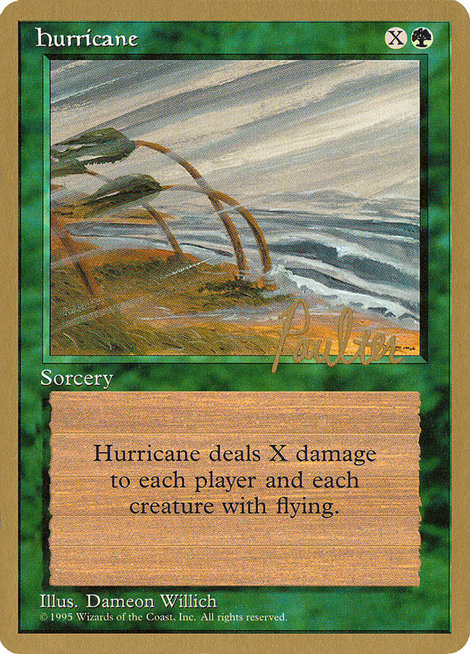 Hurricane (Preston Poulter) [Pro Tour Collector Set] | Odin's Place