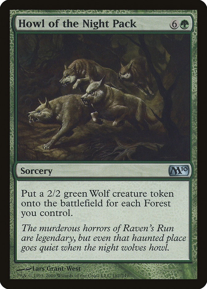 Howl of the Night Pack (187) [Magic 2010] | Odin's Place