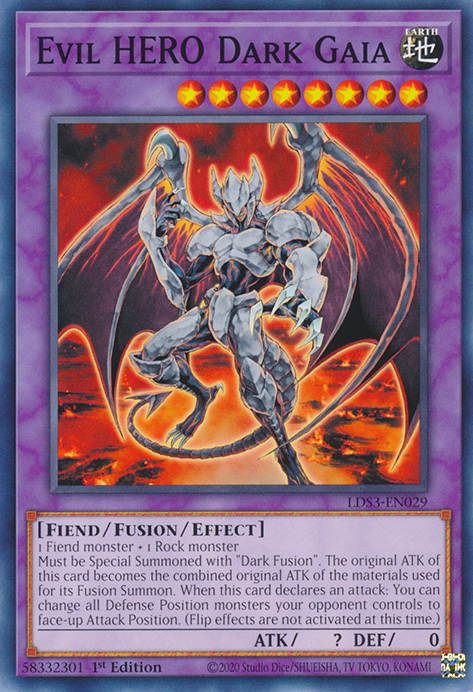 Evil HERO Dark Gaia [LDS3-EN029] Common | Odin's Place