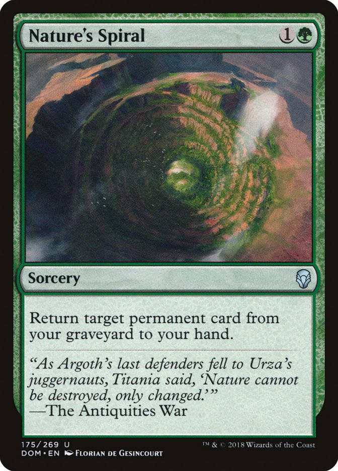Nature's Spiral (175) [Dominaria] | Odin's Place