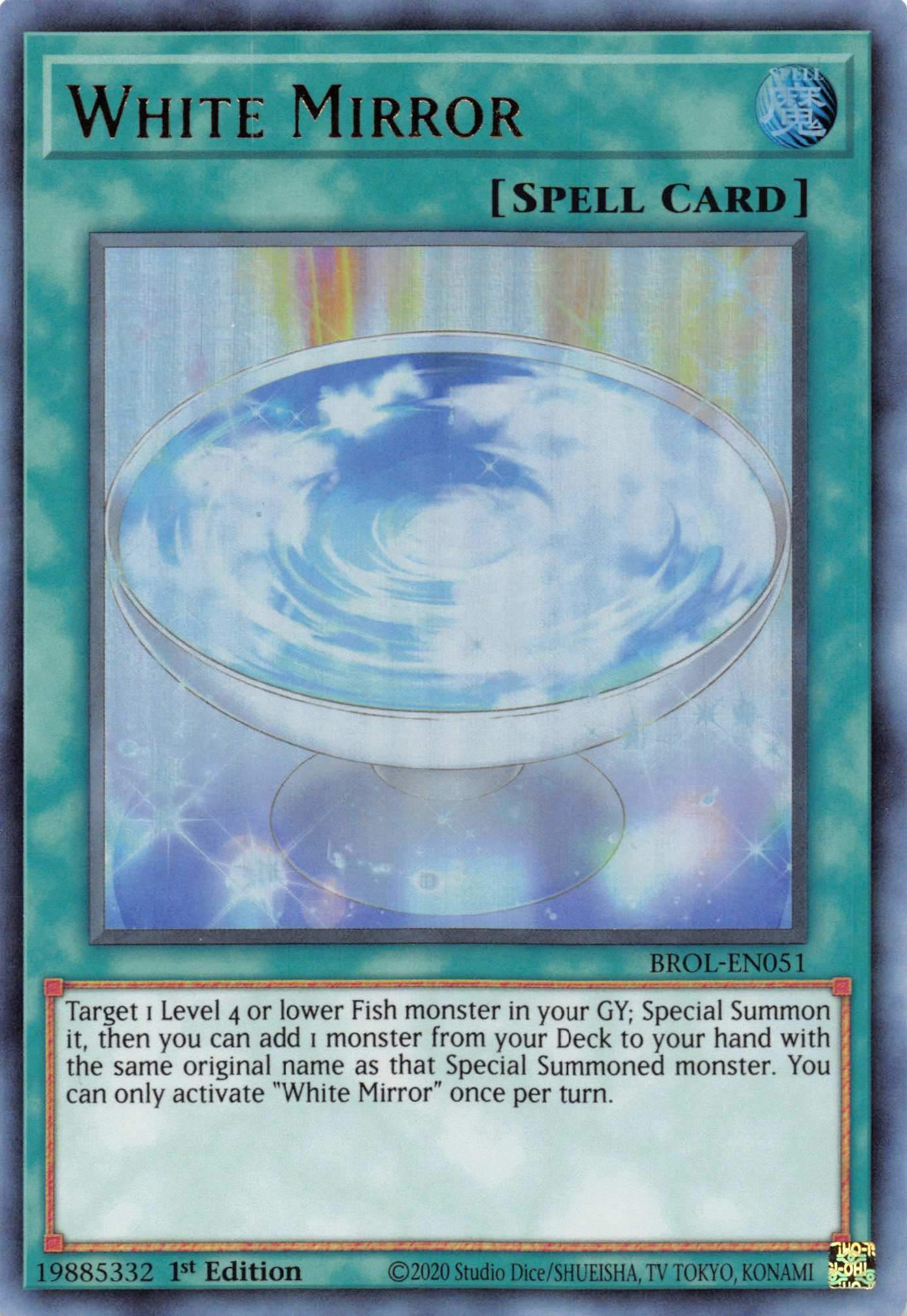 White Mirror [BROL-EN051] Ultra Rare | Odin's Place