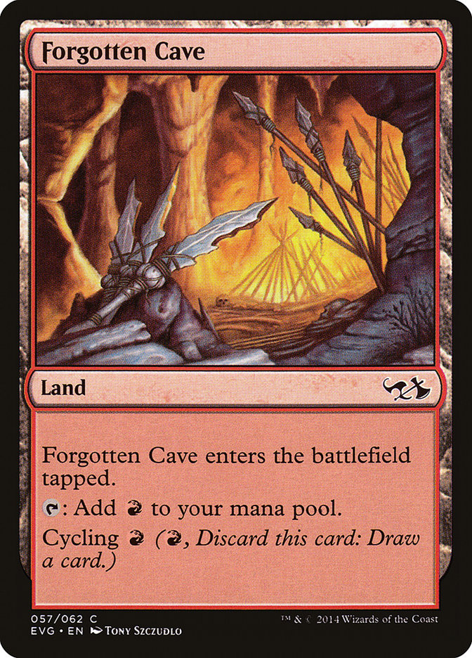 Forgotten Cave (57) (Elves vs. Goblins) [Duel Decks Anthology] | Odin's Place