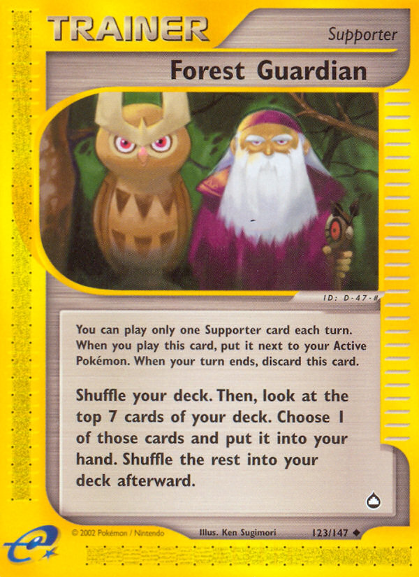 Forest Guardian (123/147) [Aquapolis] | Odin's Place
