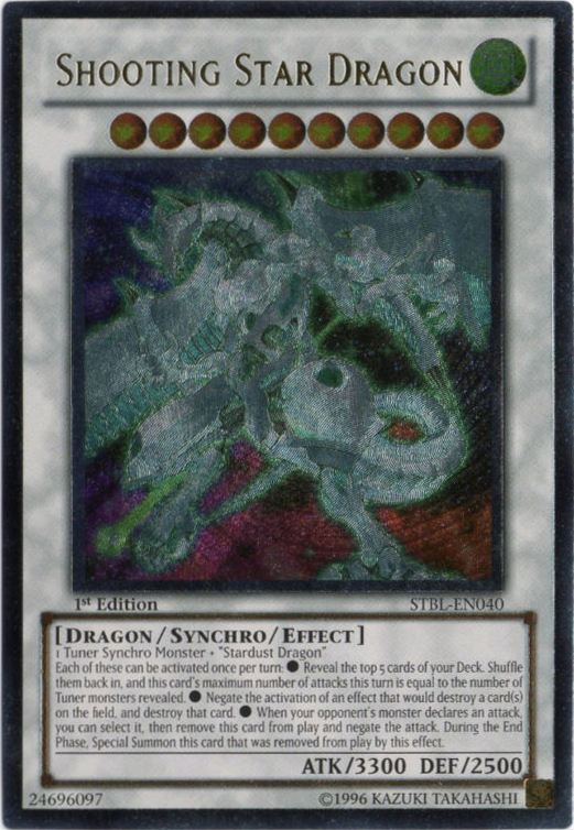 Shooting Star Dragon [STBL-EN040] Ghost Rare | Odin's Place