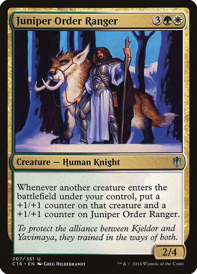 Juniper Order Ranger (207) [Commander 2016] | Odin's Place