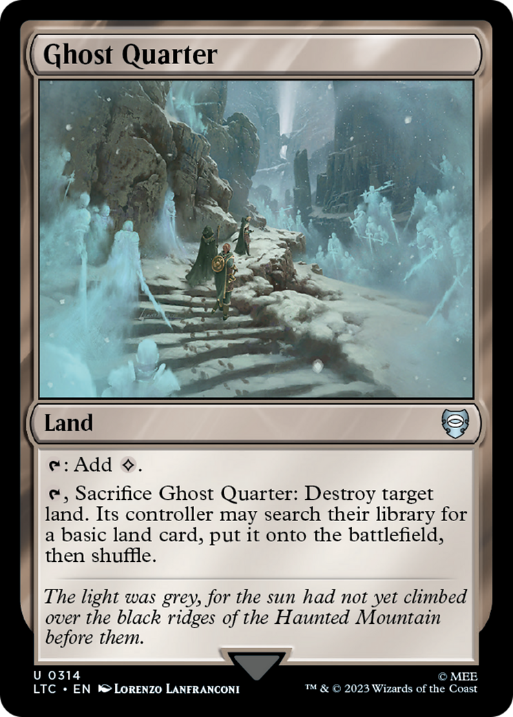 Ghost Quarter [The Lord of the Rings: Tales of Middle-Earth Commander] | Odin's Place