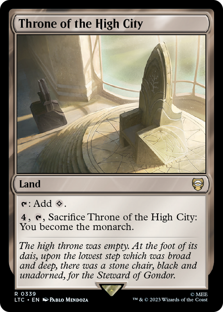 Throne of the High City [The Lord of the Rings: Tales of Middle-Earth Commander] | Odin's Place