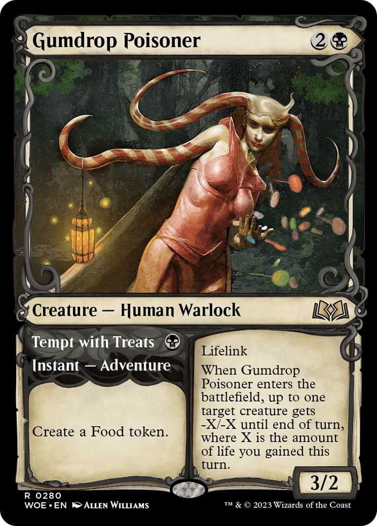 Gumdrop Poisoner // Tempt with Treats (Showcase) [Wilds of Eldraine] | Odin's Place