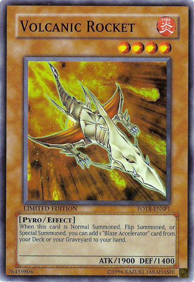 Volcanic Rocket [FOTB-ENSP1] Super Rare | Odin's Place
