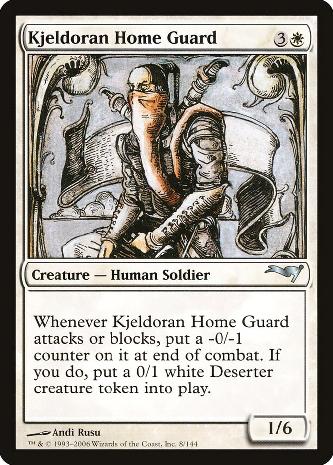 Kjeldoran Home Guard (8) [Coldsnap Theme Decks] | Odin's Place