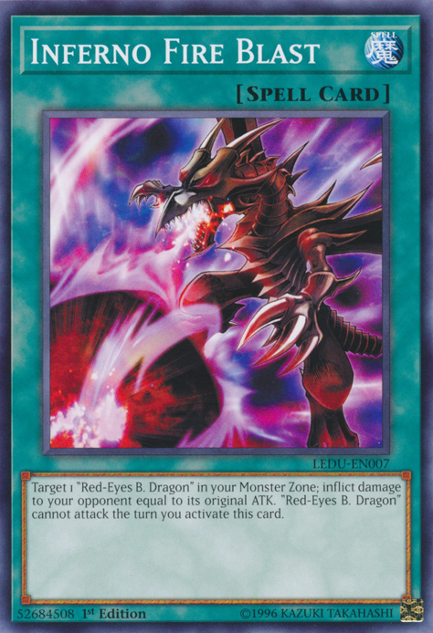 Inferno Fire Blast [LEDU-EN007] Common | Odin's Place