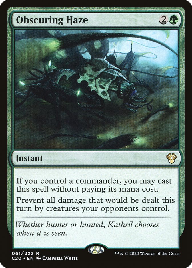 Obscuring Haze [Commander 2020] | Odin's Place