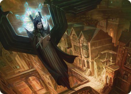 Angelic Sleuth Art Card [Streets of New Capenna Art Series] | Odin's Place