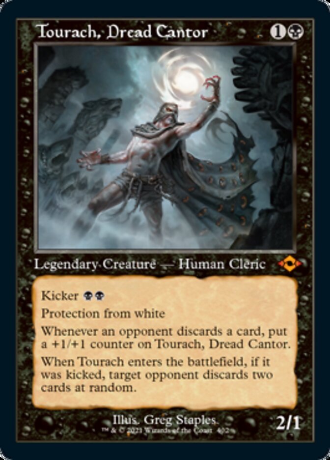 Tourach, Dread Cantor (Retro Foil Etched) [Modern Horizons 2] | Odin's Place
