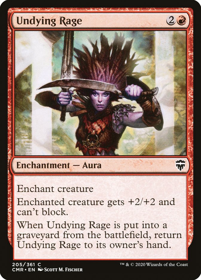 Undying Rage [Commander Legends] | Odin's Place