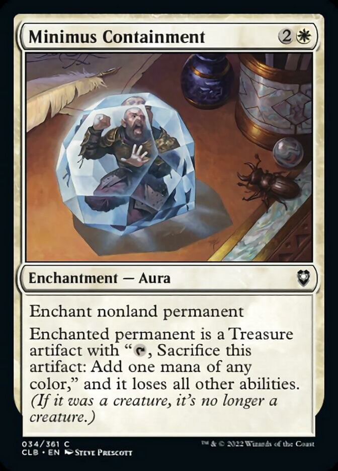 Minimus Containment [Commander Legends: Battle for Baldur's Gate] | Odin's Place