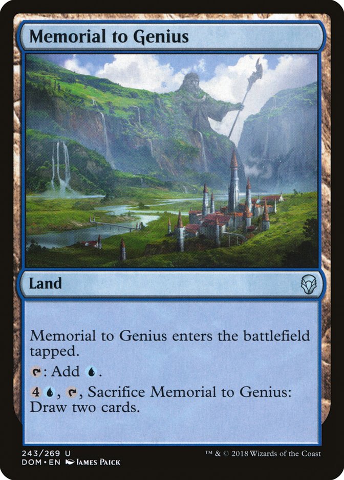Memorial to Genius (243) [Dominaria] | Odin's Place