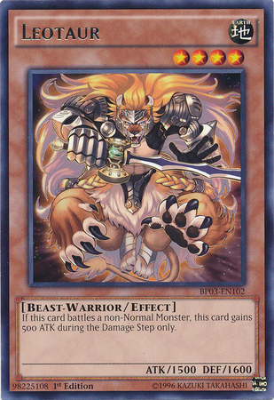 Leotaur [BP03-EN102] Rare | Odin's Place