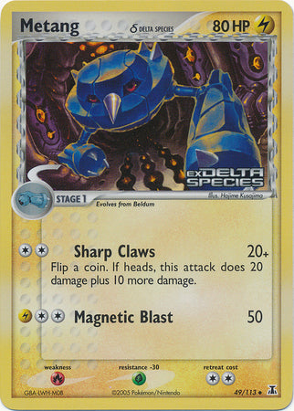 Metang (49/113) (Delta Species) (Stamped) [EX: Delta Species] | Odin's Place