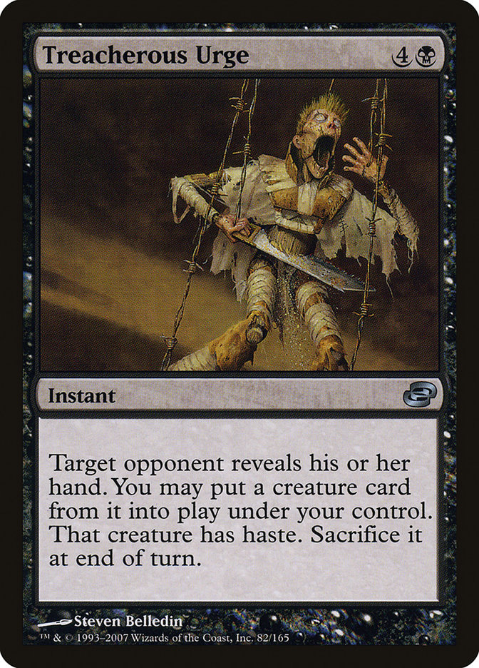 Treacherous Urge (82) [Planar Chaos] | Odin's Place
