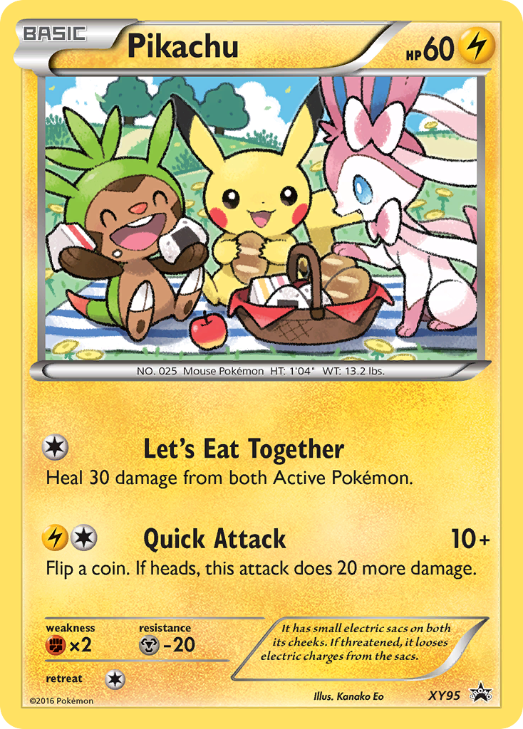 Pikachu (XY95) [XY: Black Star Promos] | Odin's Place