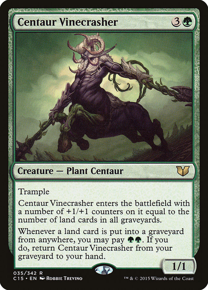 Centaur Vinecrasher (35) [Commander 2015] | Odin's Place