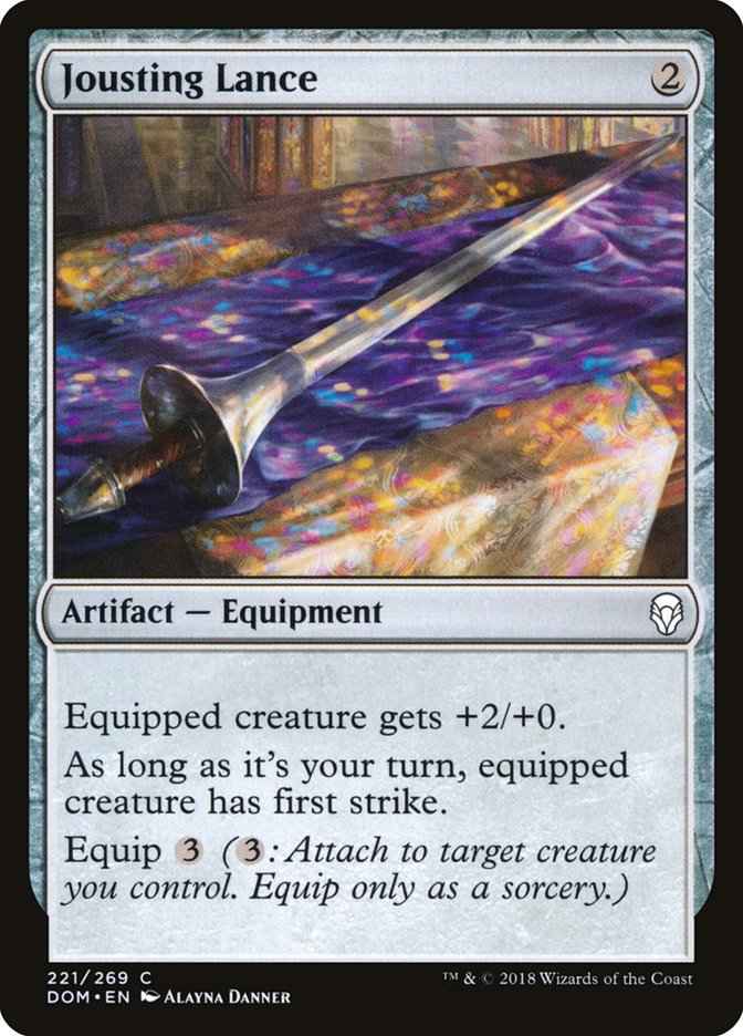 Jousting Lance (221) [Dominaria] | Odin's Place