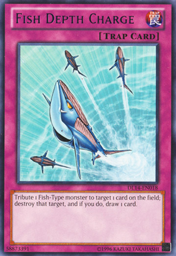 Fish Depth Charge (Purple) [DL14-EN018] Rare | Odin's Place