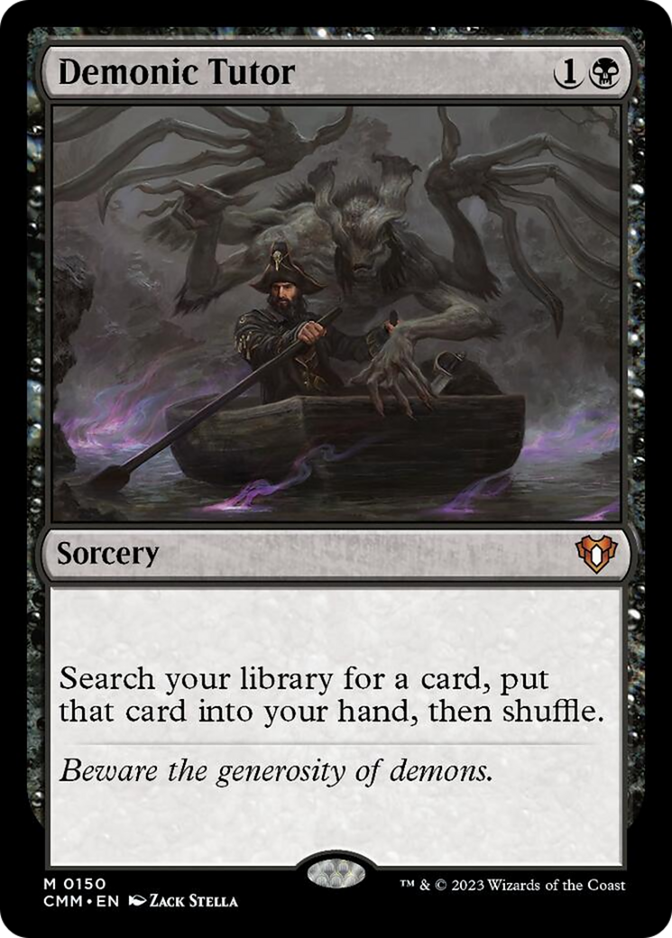 Demonic Tutor [Commander Masters] | Odin's Place