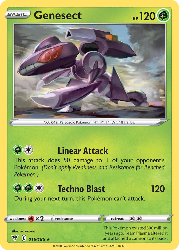 Genesect (016/185) [Sword & Shield: Vivid Voltage] | Odin's Place