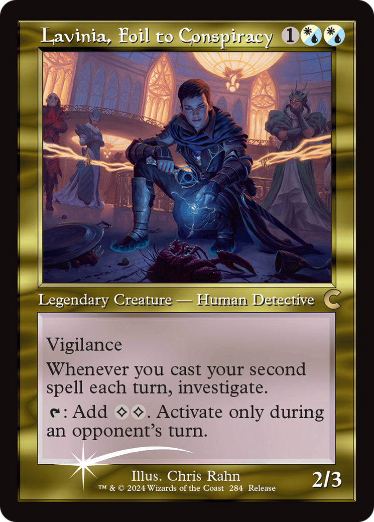 Lavinia, Foil to Conspiracy (Retro) [Ravnica: Clue Edition] | Odin's Place