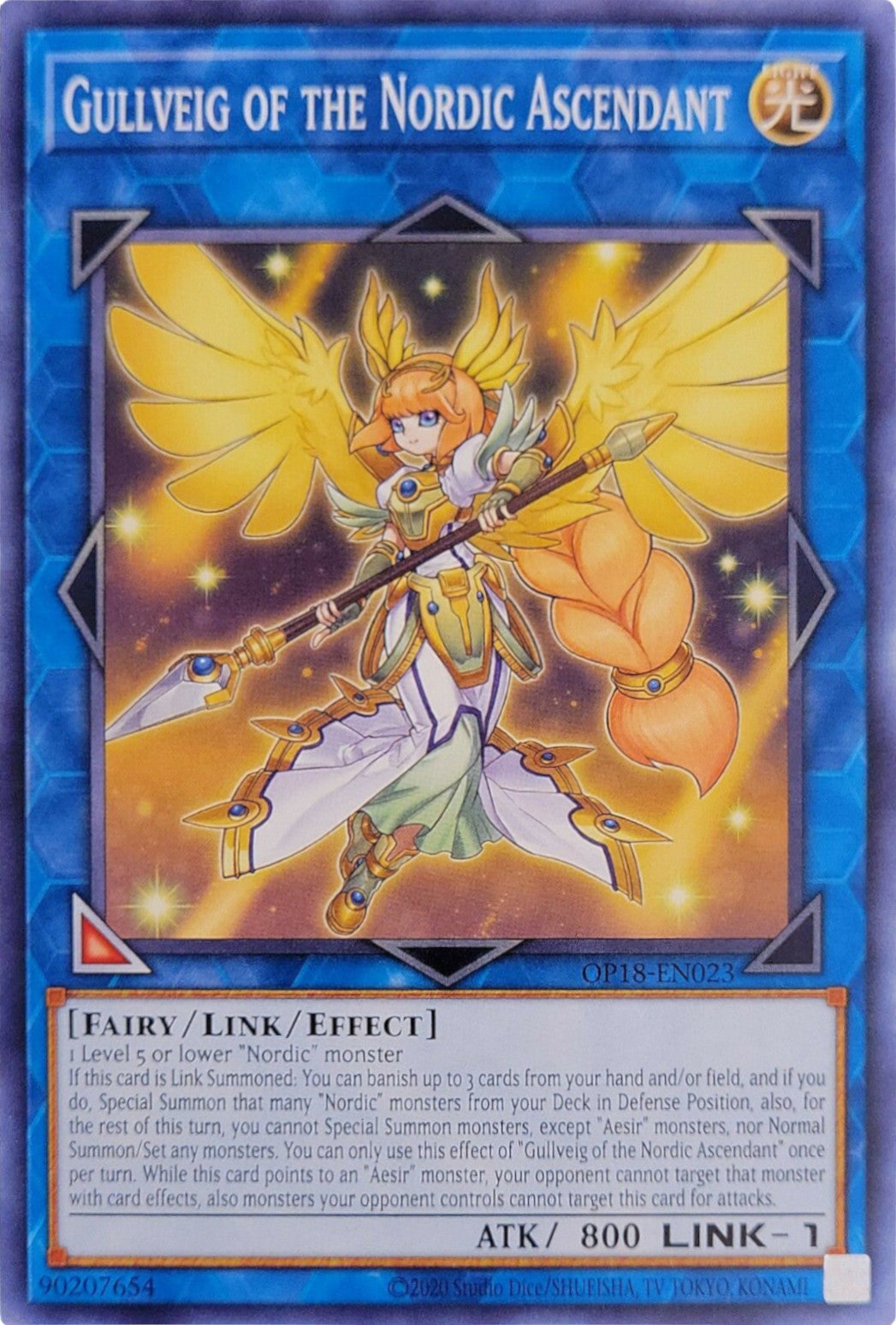 Gullveig of the Nordic Ascendant [OP18-EN023] Common | Odin's Place