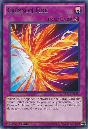 Crimson Fire [LC5D-EN080] Rare | Odin's Place
