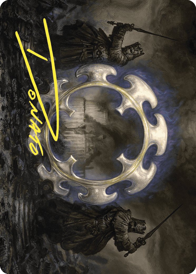 Court of Ardenvale Art Card (Gold-Stamped Signature) [Wilds of Eldraine Art Series] | Odin's Place
