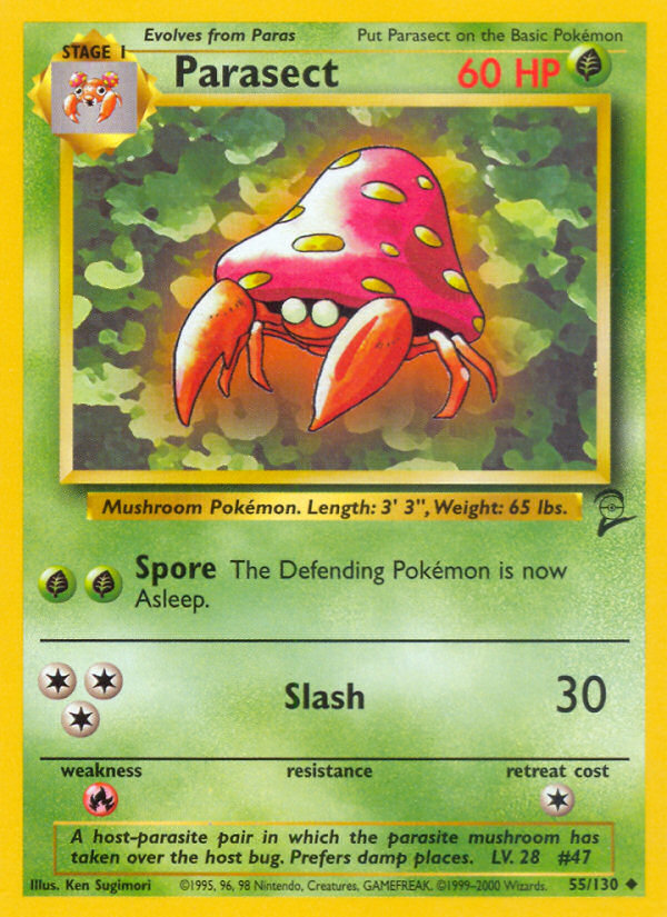 Parasect (55/130) [Base Set 2] | Odin's Place