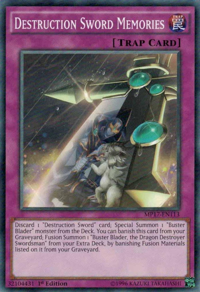 Destruction Sword Memories [MP17-EN113] Common | Odin's Place
