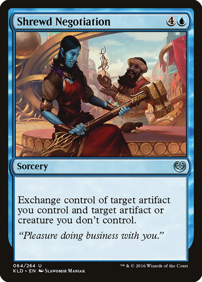 Shrewd Negotiation (64) [Kaladesh] | Odin's Place