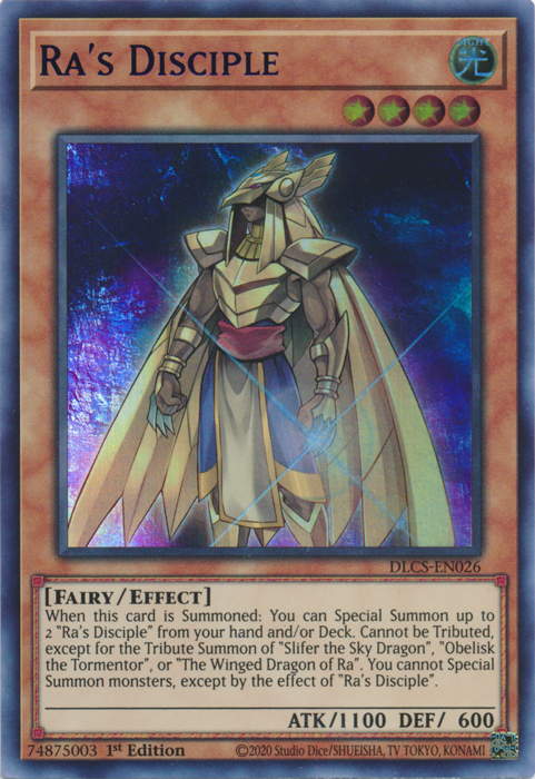 Ra's Disciple (Purple) [DLCS-EN026] Ultra Rare | Odin's Place
