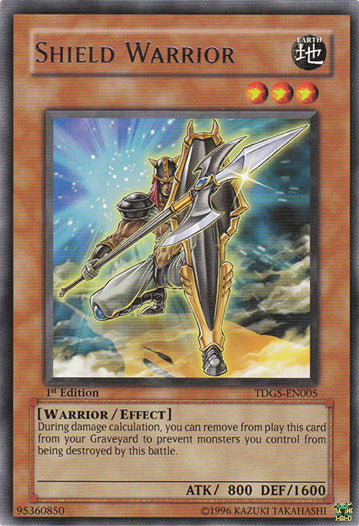 Shield Warrior [TDGS-EN005] Rare | Odin's Place