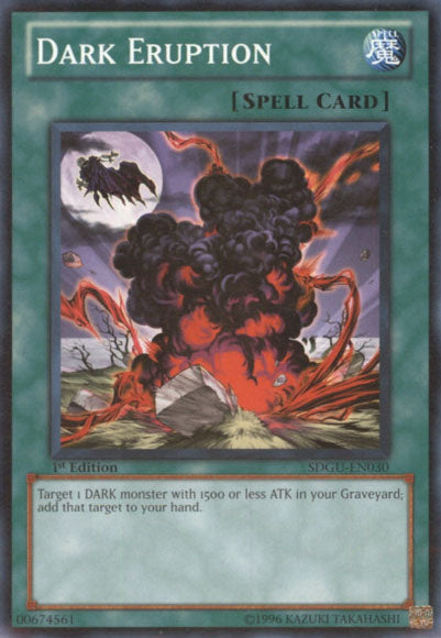 Dark Eruption [SDGU-EN030] Common | Odin's Place