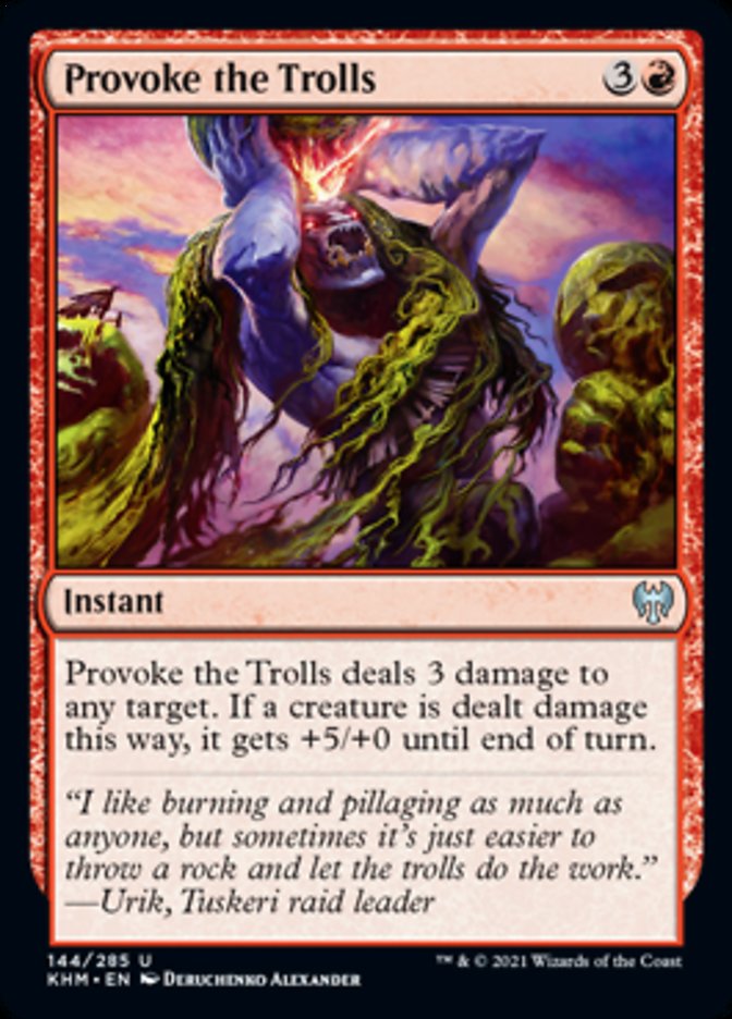 Provoke the Trolls [Kaldheim] | Odin's Place