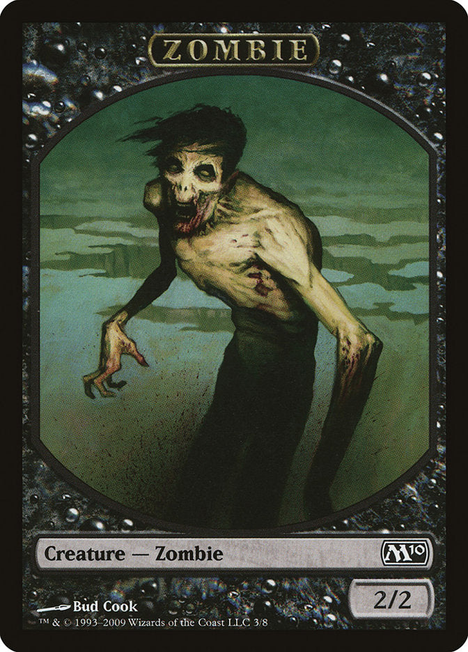 Zombie Token (3) [Magic 2010 Tokens] | Odin's Place