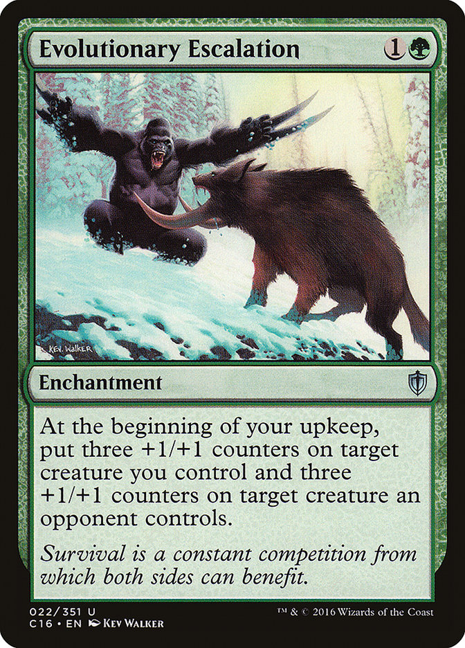 Evolutionary Escalation (22) [Commander 2016] | Odin's Place