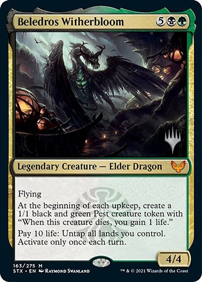 Beledros Witherbloom (Promo Pack) [Strixhaven: School of Mages Promos] | Odin's Place