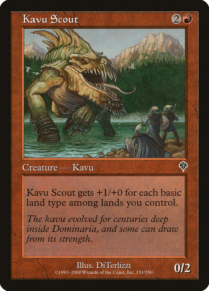 Kavu Scout (151) [Invasion] | Odin's Place