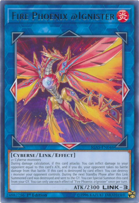 Fire Phoenix @Ignister [IGAS-EN046] Rare | Odin's Place